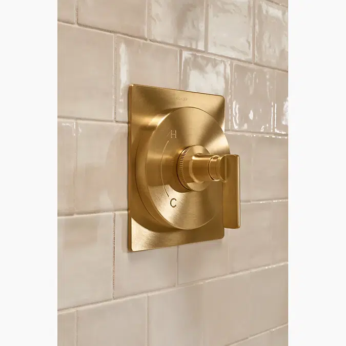 Castia™ by Studio McGee Rite-Temp® bath and shower trim kit, 2.5 gpm
