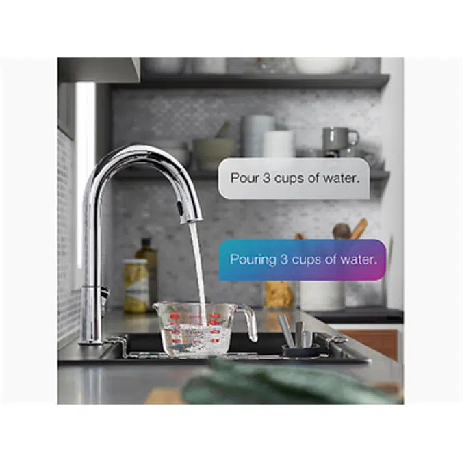 K-72218-WB Sensate® Kitchen faucet with KOHLER® Konnect™ and voice-activated technology