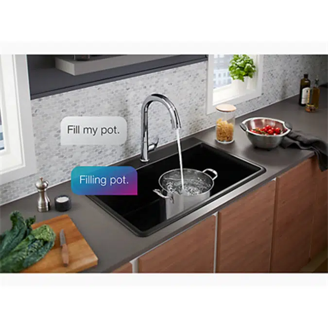 K-72218-WB Sensate® Kitchen faucet with KOHLER® Konnect™ and voice-activated technology