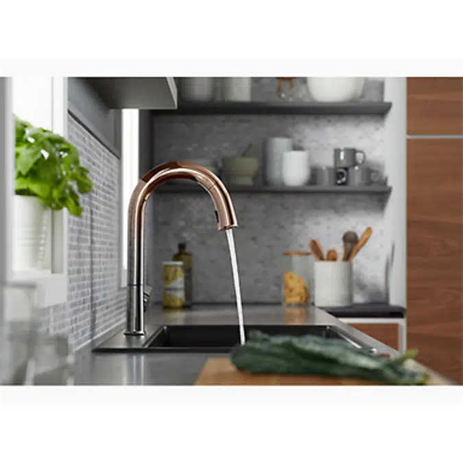 K-72218-WB Sensate® Kitchen faucet with KOHLER® Konnect™ and voice-activated technology