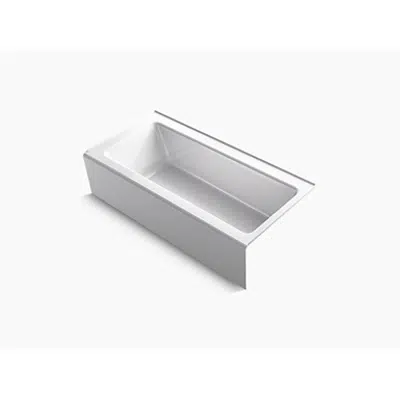 Image pour K-848 Bellwether® 66" x 32" alcove bath with integral apron and right-hand drain