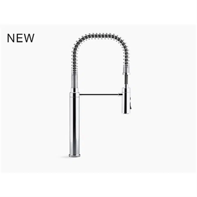 K-24982 Purist® Single-handle semi-professional kitchen sink faucet