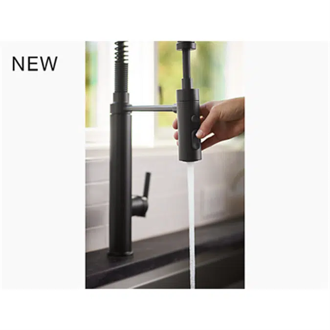 K-24982 Purist® Single-handle semi-professional kitchen sink faucet