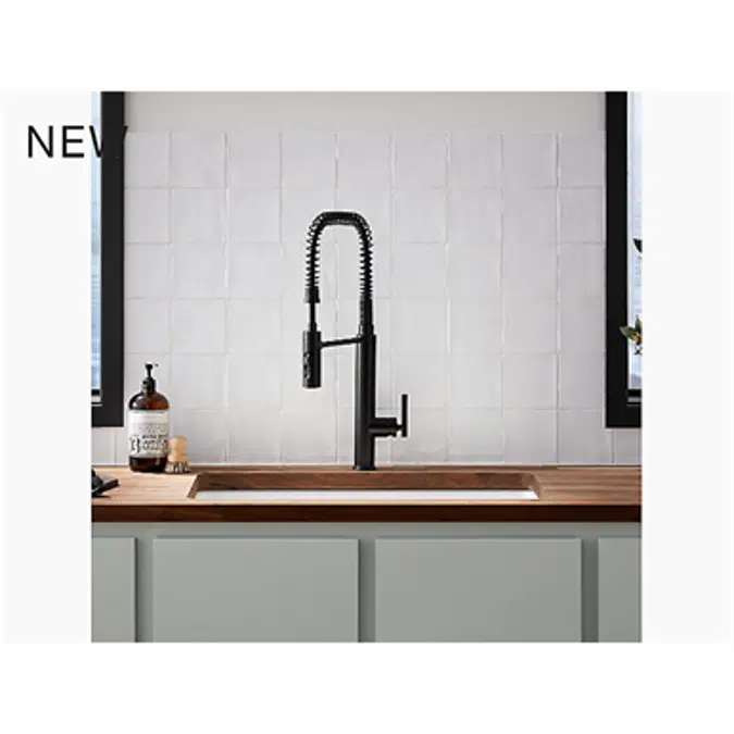 K-24982 Purist® Single-handle semi-professional kitchen sink faucet
