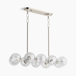 bellera™ 38" linear chandelier