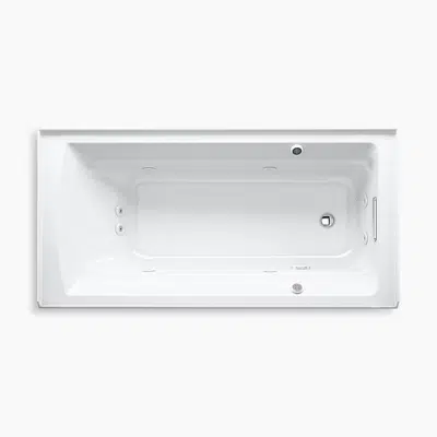 imagen para Archer® 72" x 36" alcove Heated BubbleMassage™ air bath and whirlpool, right drain