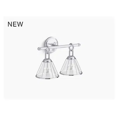 obraz dla K-27742-SC02 Terret™ 15½" two-light sconce