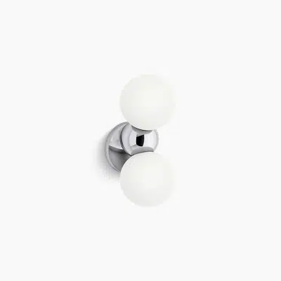 Image for Sphere Two-light sconce