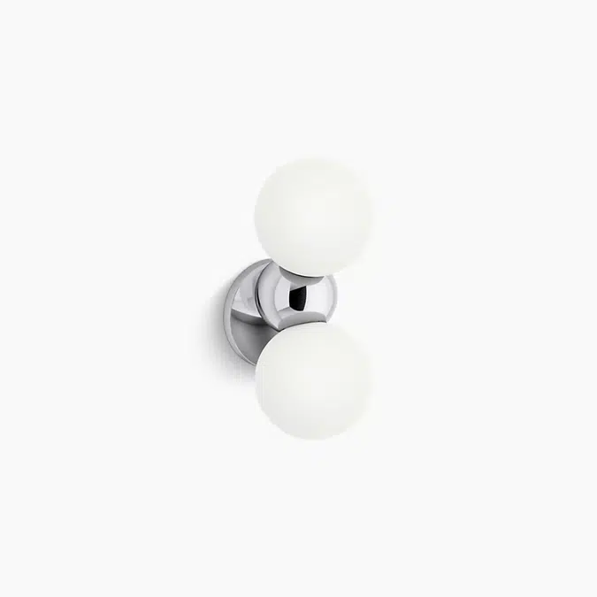 Sphere Two-light sconce