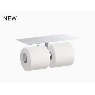 Image for K-78384 Components® Covered double toilet paper holder