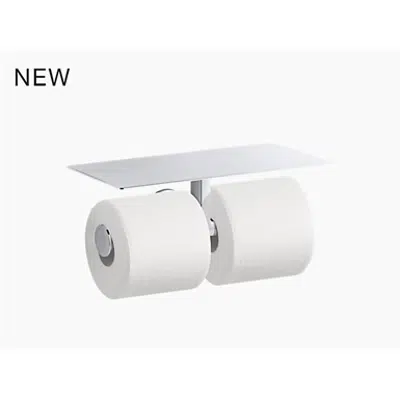 K-78384 Components® Covered double toilet paper holder图像