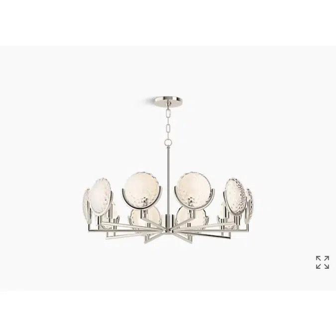 Arendela™ Ten-light chandelier