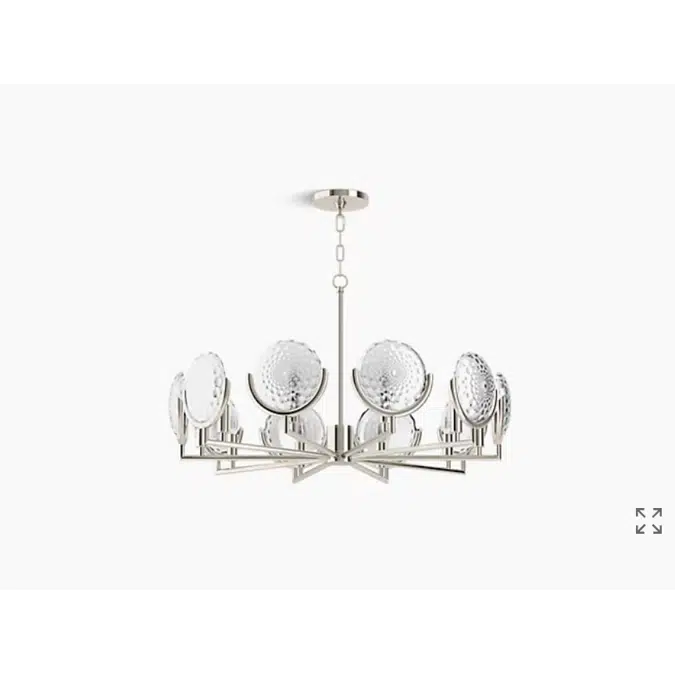 Arendela™ Ten-light chandelier