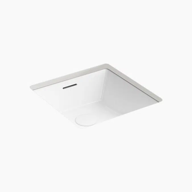 Brazn™ 16-1/4" square undermount bathroom sink
