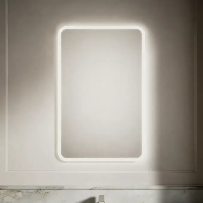 Essential Ultrabright 22" x 34" rectangular lighted mirror