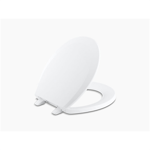 k-4662-a lustra™ round-front toilet seat with antimicrobial agent