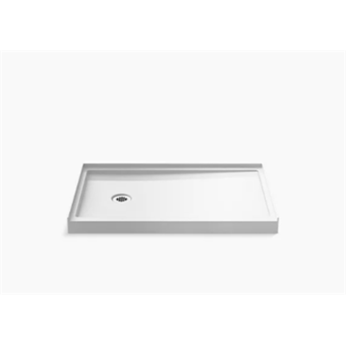 BIM objects Free download! K8639 Rely® 48" x 32" singlethreshold shower base with lefthand