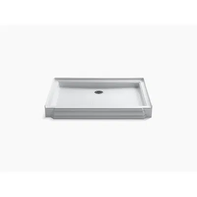 Image for K-9549 Memoirs® 48" x 34" single threshold rear center drain shower base