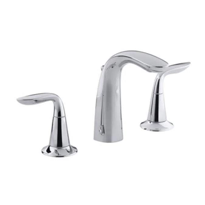 K-5317-4 Refinia® Widespread bathroom sink faucet