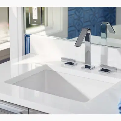 画像 Verticyl® 19-3/4" rectangular undermount bathroom sink