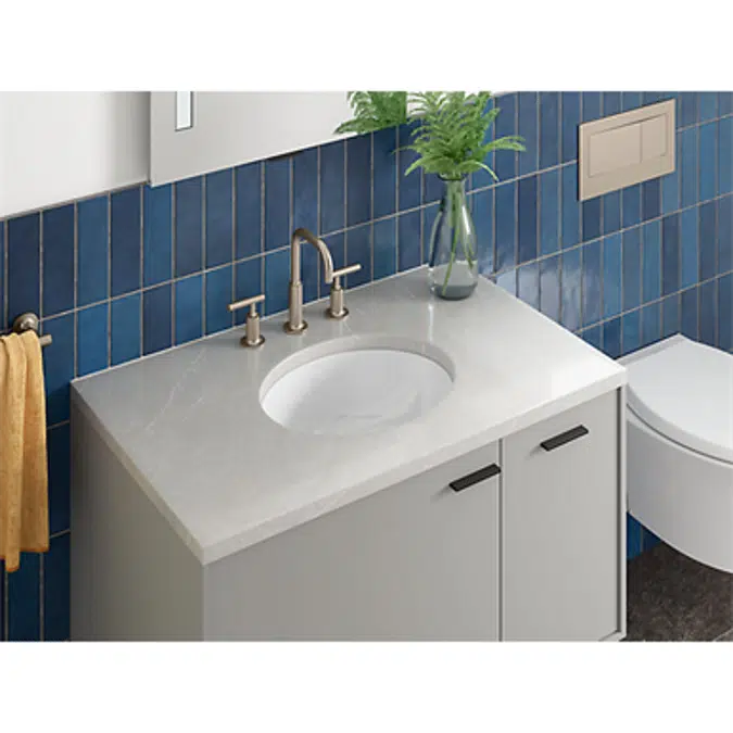 K-2209 Caxton® Oval 15" x 12" Undermount bathroom sink