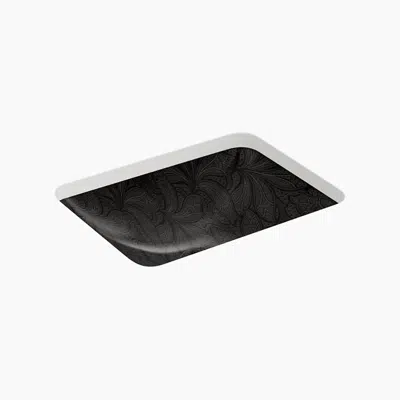 imagen para Sartorial™ Paisley Caxton® 20" rectangular undermount bathroom sink
