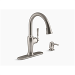 k-r72247-sd cardale® pull-down kitchen faucet