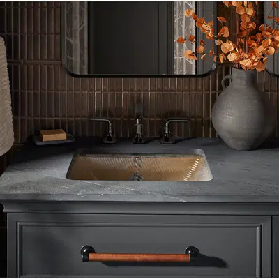 รูปภาพสำหรับ Yepsen™ 20" rectangular undermount bathroom sink, no overflow