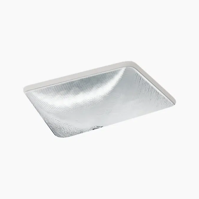 Yepsen™ 20" rectangular undermount bathroom sink, no overflow