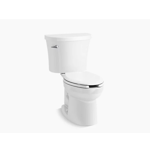 k-25087-sst kingston™ two-piece elongated 1.28 gpf toilet with tank cover locks and antimicrobial finish