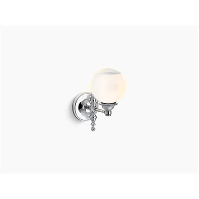 K-22546-SC01 Damask® One-light lacemaker sconce