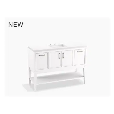 K-33580-ASB Winnow™ 48" bathroom vanity set图像