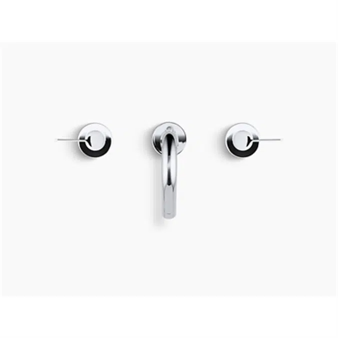 K-942-4 Stillness® Widespread bathroom sink faucet