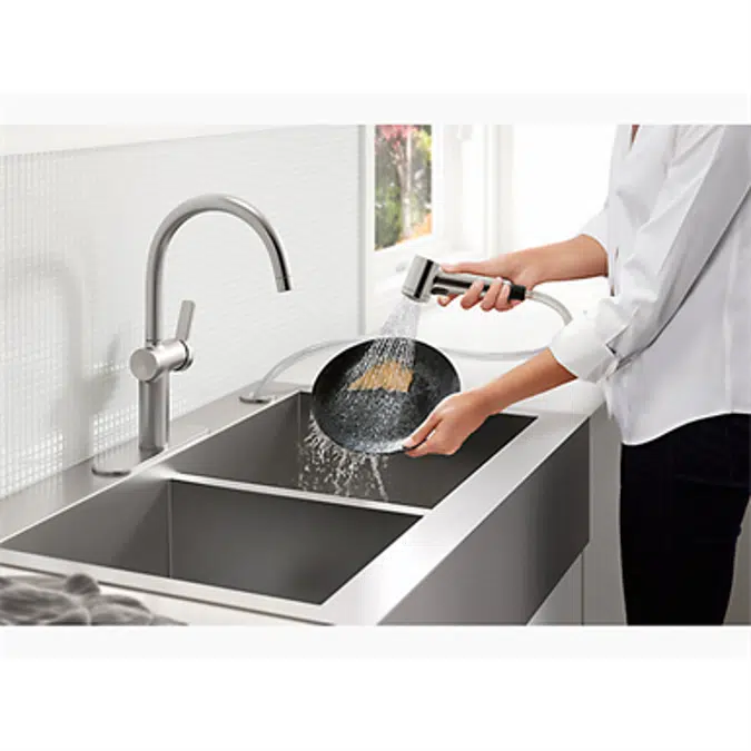 K-R22141 kitchen faucet with sidespray
