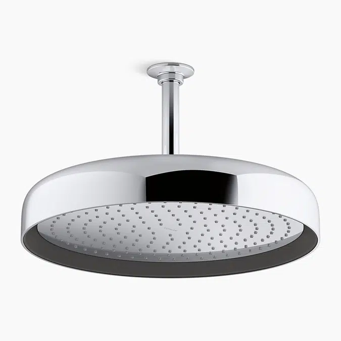 Statement™ Round 14" single-function rainhead, 2.5 gpm