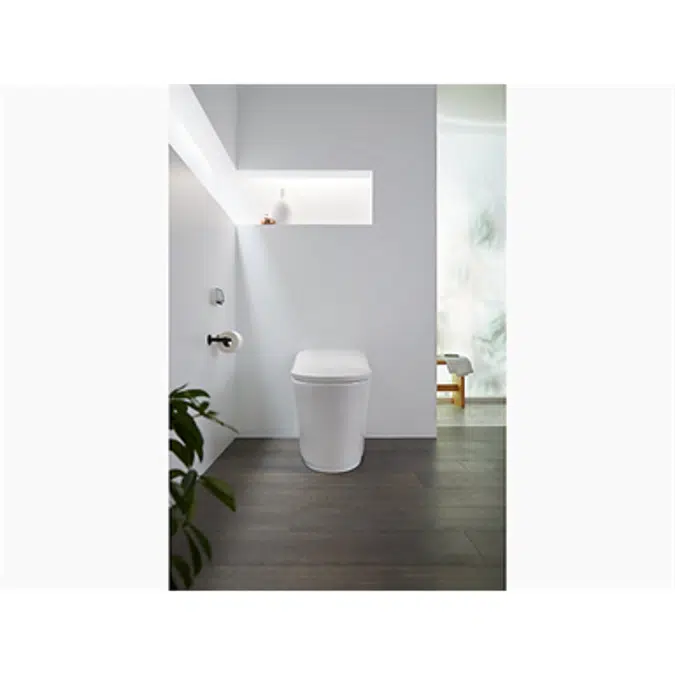 K-77795 Eir® Comfort Height® One-piece elongated dual-flush intelligent chair-height toilet
