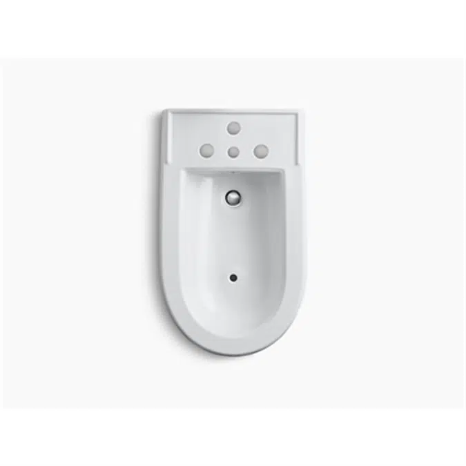 K-4886 Memoirs® Vertical spray bidet with 4 faucet holes