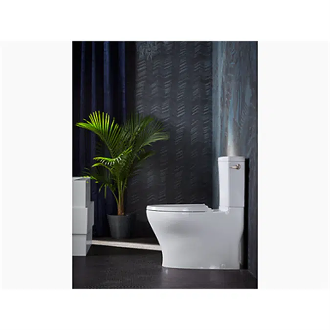 K-75790 Persuade® Curv Comfort Height® Two-piece elongated dual-flush chair height toilet