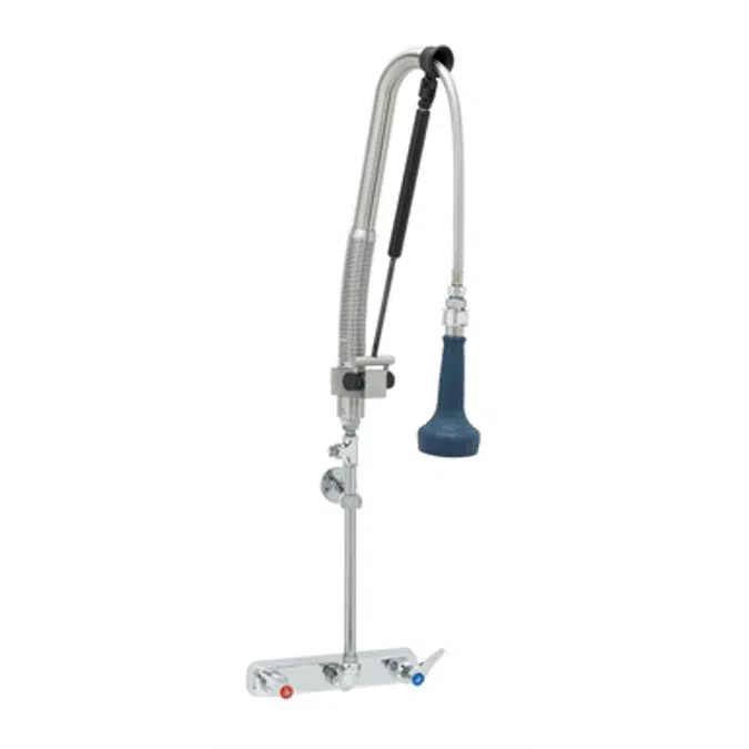 B-5125-CR-B8TP Pull-Down PRU w/ Cerama Cartridges, Lever Handles & Wall Bracket