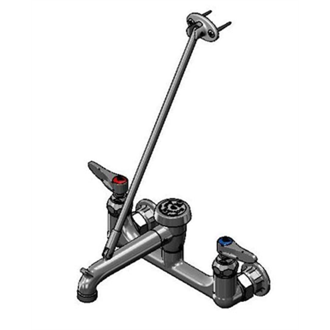 BIM objects Free download! B0665RGH Service Sink Faucet, Wall Mount