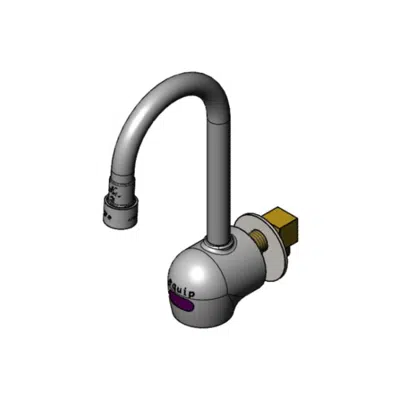 Image for 5EF-1D-WG Equip Sensor Faucet: Wall Mount, 6" Gooseneck, AC/DC Control Module, Mixing Tee
