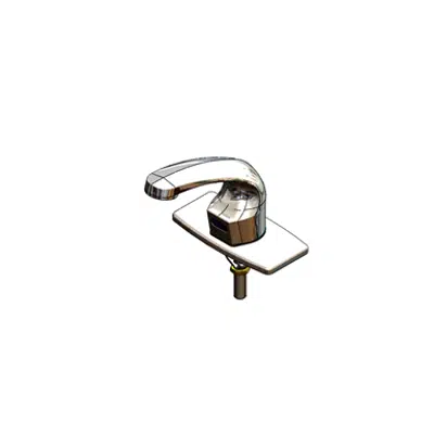 bild för EC-3102-TMV4V05 ChekPoint Elec Faucet, Deck Mount, Cast Spout, AC/DC, 4" Deck Plate, 0.5gpm VR Outlet, TMV