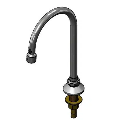 B-0520 Rigid/Swivel Gooseneck, Deck Mount, 133X Gooseneck, B-PT Full-Flow Outlet için görüntü