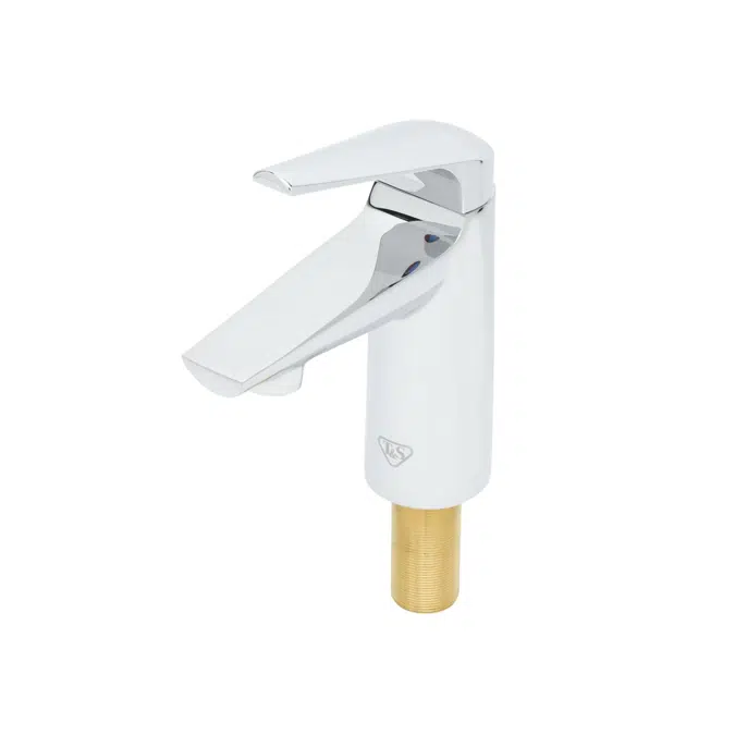 BP-2704 LakeCrest Aesthetic Single Hole Single Handle Faucet, Polished Chrome