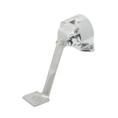 bild för B-0507-01 Single Pedal Valve w/ Ledge Mount Pedal, Floor Mount, 1/2" NPT Inlet & Outlet