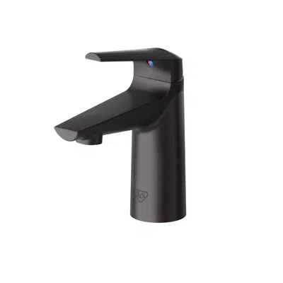 Image for BP-2704-MB, LakeCrest Aesthetic Single Hole Single Handle Faucet, Matte Black