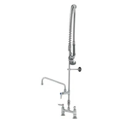B-2277-01 Pre-Rinse Unit, B-0970-FEZ VB, Add-On Faucet w/ 12" Swing Nozzle, B-0107 Spray Valve图像