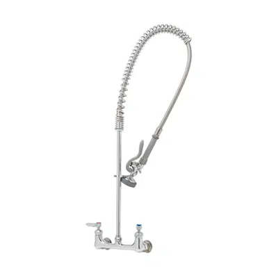 Image for B-0133-CR EasyInstall Pre-Rinse, Spring Action, Cerama Cartridges, Wall Mount Base, 8" Centers