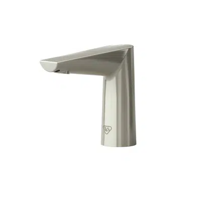 afbeelding voor ECW-3162-BN WaveCrest Electronic Sensor Medical Fct, Single Hole Deck Mount, Brushed Nickel, 0.5 GPM / 1.9 LPM VR Hidden Spray Device