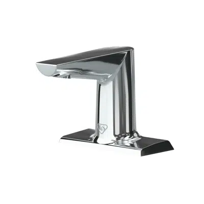 imagem para ECW-3153 WaveCrest Electronic Sensor Lavatory Fct, 4" Deck Mount, Polished Chrome, 0.5 GPM / 1.9 LPM VR Hidden Spray Device